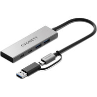 Cygnett Unite 4-in-1 USB-C to USB-C and USB-A Hub