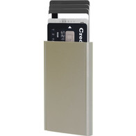 Mobiparts Cardprotector Aluminum with MagSafe Light Gold