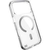 Speck Presidio Perfect Clear + MS Apple iPhone 18 Pro/17 Pro Clear - with Microban