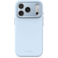 Decoded AntiMicrobial Silicone Backcover for iPhone 18 Pro Max/17 Pro Max Light Blue