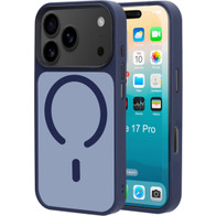 Mobiparts Hardcover Apple iPhone 17 Pro Satin Blue (Magsafe Compatible)