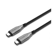 Cygnett Armoured Braided USB-C to USB-C Cable 1m Black