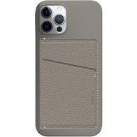Nudient Card Holder Leather Clay Beige