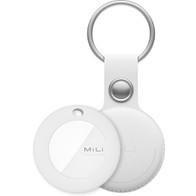 MiLi MiTag & Leather Case iOS - White - 1 Pack