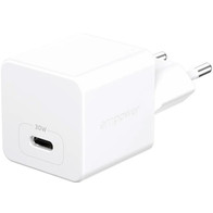 PanzerGlass Turbo 30W Charger Single USB-C Plug Silver White