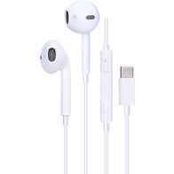 Mobiparts USB-C Wired Earbuds White
