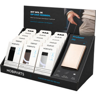 Display Mobiparts Cardprotector Aluminum with MagSafe - 15 stuks + 1 demo
