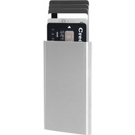 Mobiparts Cardprotector Aluminum with MagSafe Silver